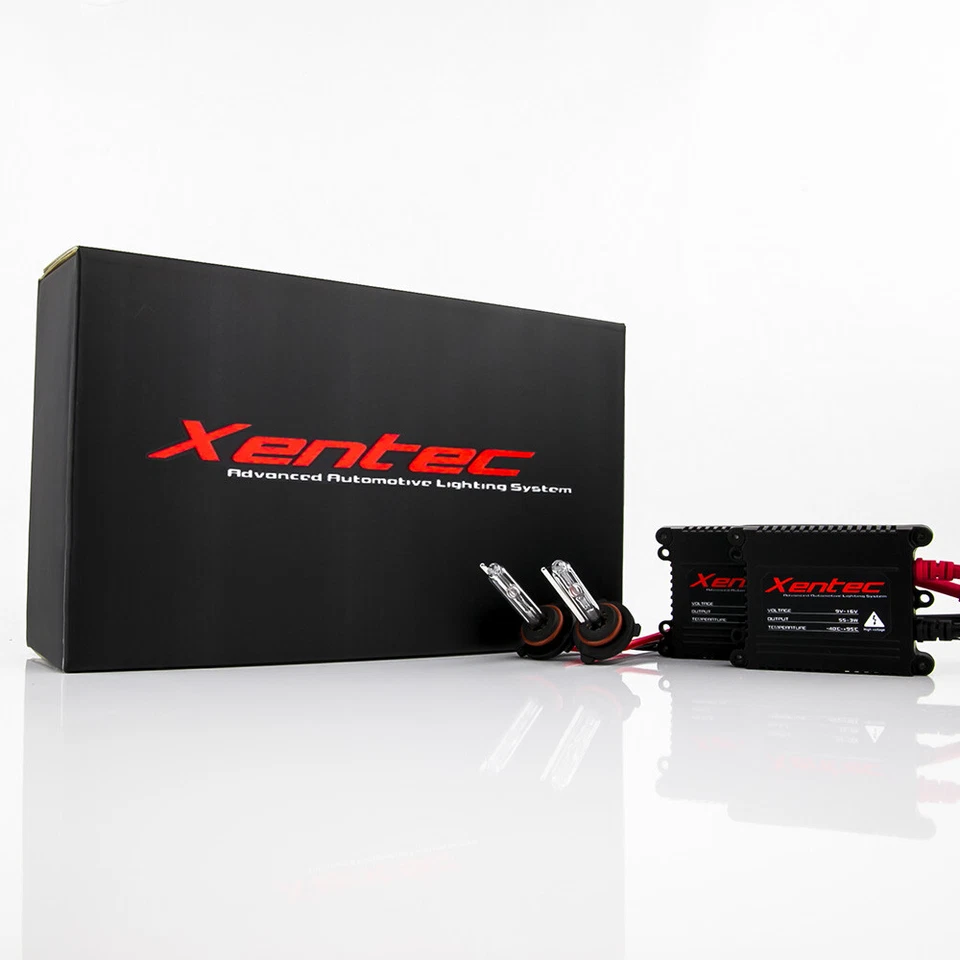 XENTEC 55w HID Conversion Kit H4 H7 H11 H13 9003 9005 9006 6K 5K Hi-Lo Bi-Xenon - Image 1 of 4