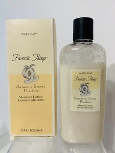 Retired Mary Kay Favorite Things Summer Sweet Peaches Lotion 7.6 Oz AS PICTURED - Picture 1 of 8