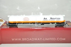 HO scale Broadway Limited Imports cryogenic tank car train Airco Air Reduction - Picture 1 of 1