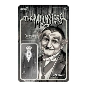 The Munsters Grandpa (Grayscale) - 3.75" The Munsters Action Figure with Acce... - Picture 1 of 5