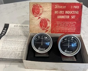 SNAP ON TOOLS MT-1112 SET 2PZ AMPEROMETRO INDUTTIVO CON SCATOLA ORIGINALE - OTTIME CONDIZIONI - USA - Foto 1 di 15