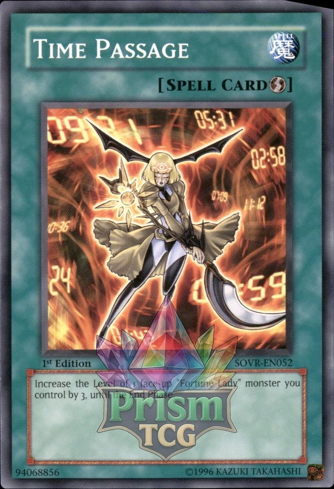 1st Ed Time Passage SOVR-EN052 Yugioh - Image 1 of 1