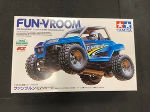 Tamiya 19024 Fun-Vroom (EZ Chassis) Trail Mini 4wd Kit Montaggio 1/32 NEW! - Imagen 1 de 1