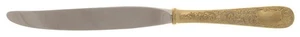 Cuchillo hueco moderno Kirk Stieff dorado antiguo grabado en Maryland 6917218 - Imagen 1 de 1