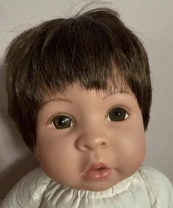 paradise galleries baby doll 17” Dolls 2017 Charisma Brands #31017200 Brown - Picture 1 of 22