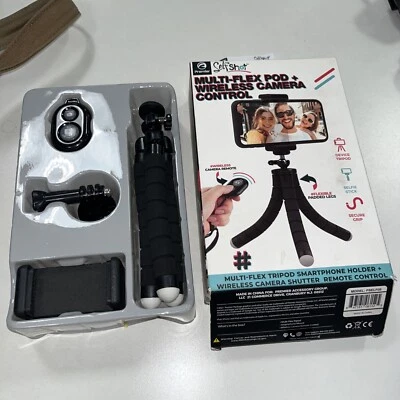 Self Shot Multi-Flex Pod+ Wireless Camera Control Premier Social Media Vlog Tool - Image 1 of 4