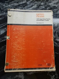 Case 1070 Agri-King Tractor parts catalog, 1978 for serial numbers after 8675001 - Picture 1 of 6