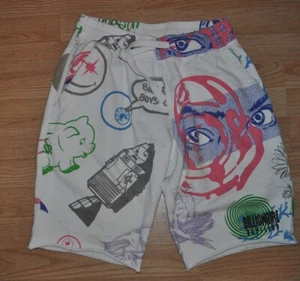 Billionaire Boys Club Astronaut cotton shorts white color graphics size S adult - Picture 1 of 9