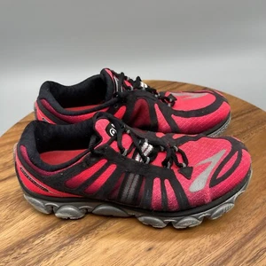 Brooks Pure Flow 2 Womens Shoes Size 7.5 Pink Black Running Shoes Reflective - Picture 1 of 8