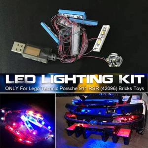 LED-Beleuchtungsset Licht-Set Für Lego Porsche 911 RSR 42096 Modell Technik - Bild 1 von 12