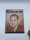 When My Dream Boat Comes Home Sheet Music Vintage 1936 Guy Lombardo Franklin 