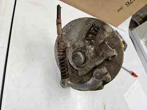 1973 Honda MT125 MT 125 Elsinore front brake hub drum plate pads - Picture 1 of 7