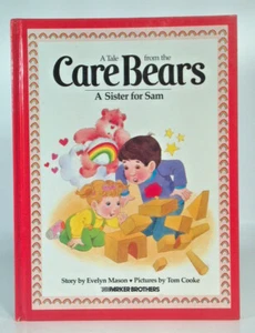 Vintage 1983 Care Bears Book A Sister For Sam New Baby Sibling - Picture 1 of 6