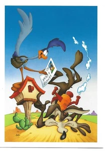 US Scott #UX314, Mint Postcard 2000 Wile E Coyote & Road Runner - Picture 1 of 1