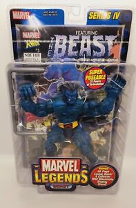 Marvel Legends X-Men Series IV The BEAST 6” Action Figure w/comic 2003 