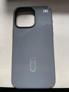 Speck - Custodia Presidio2 Pro ClickLock con MagSafe Apple iPhone 15 Pro 6,1" Grigio - Foto 1 di 2