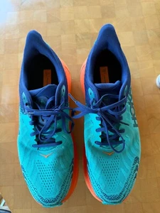 Hoka One Challenger 7 Mens 11 wide Ceramic Teal Excellent Condition Worn Once - Picture 1 of 7