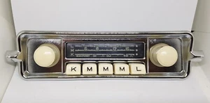 Vintage Radio Faceplate for Classic Volkswagen Beetle - Original VW Bug Dashboar - Picture 1 of 5