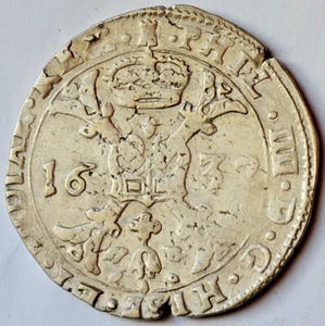 1 Patagon 1632 - Philip IV, Tournai - Spanish Netherlands - Picture 1 of 2