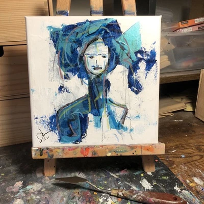 Original Acrylic Painting N75 - Image 1 of 4