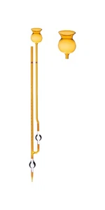 High-Quality 1ml-10ml Glass Burette with Glass Piston Stopcock - Lab Gear au - Picture 1 of 11