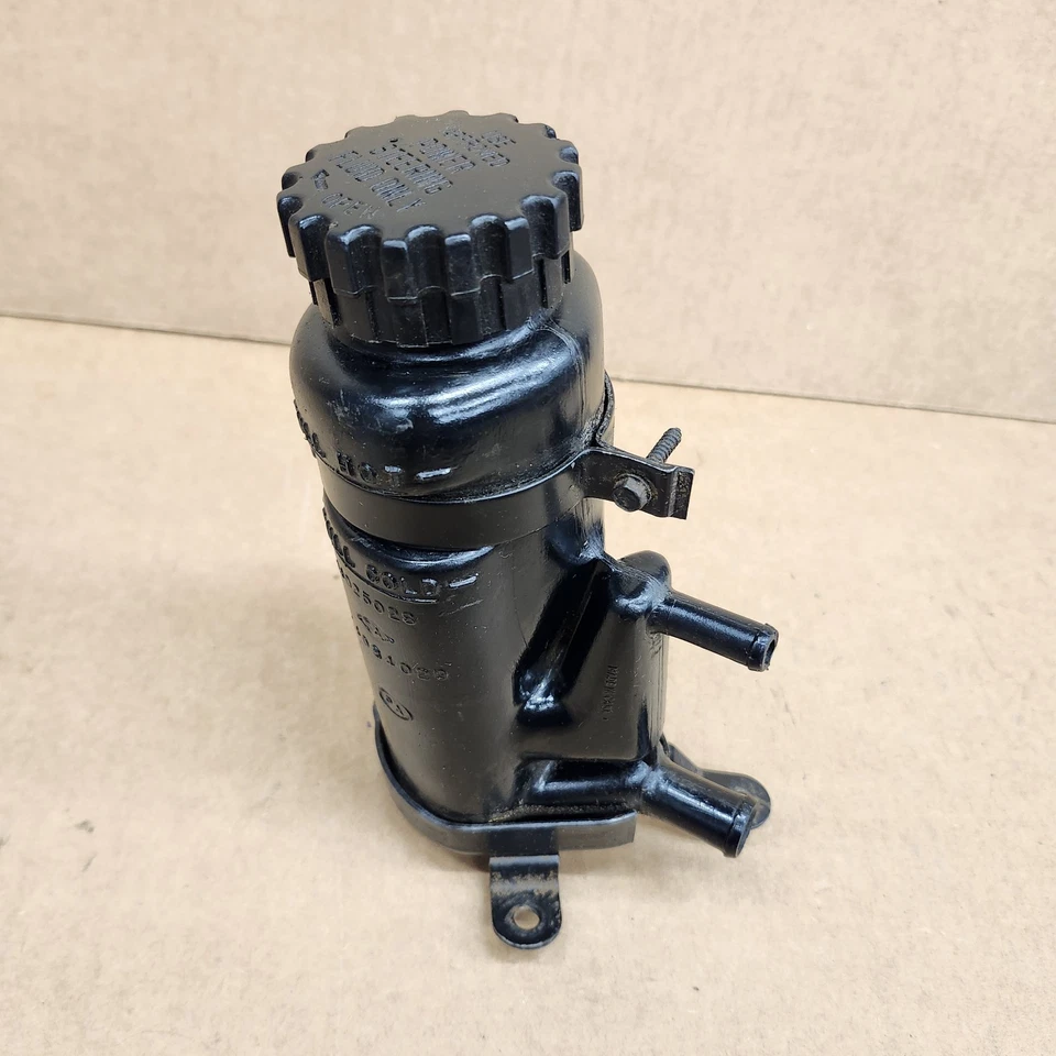 85-89 C4 Corvette насос гидроусилителя руля резервуар бутылка жидкости и кронштейн хороший OEM - Изображение 1 из 4