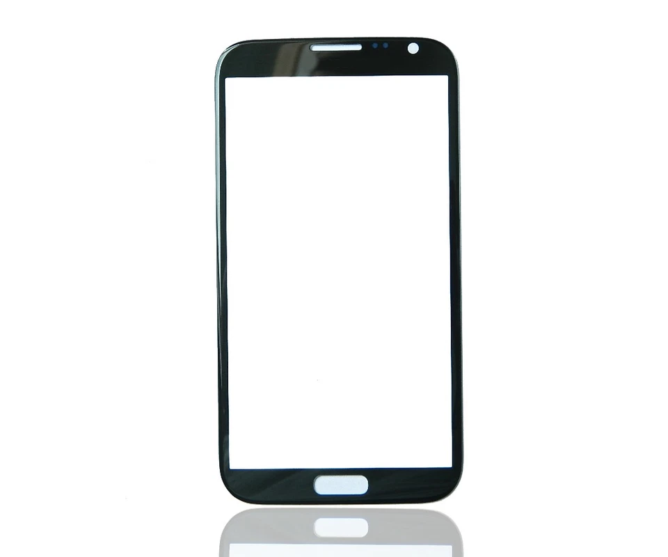 Vetro touchscreen vetro anteriore touch per Samsung Galaxy Note 2 N7100 nero - Immagine 1 di 1