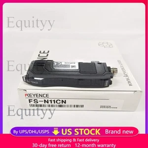 KEYENCE FS-N11CN Fiber Optic Sensor NEW - Picture 1 of 2