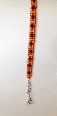 LINDA PULSERA HECHA A MANO CON CUENTAS DE SEMILLAS DE ACERO INOXIDABLE MULTICOLOR Foto 1 de 2