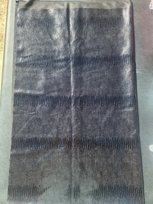 Cocodrilo Negro Brillante (?) Tela  Foto 1 de 2