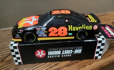 Racing Champions NASCAR #28 Davey Allison Texaco Die-Cast Bank escala 1:24 1993 Foto 1 de 4