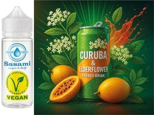 Energy Drink Curuba & Holunderblüte Aroma Konzentrat - Vegan - Sasami - 100ml - Picture 1 of 1