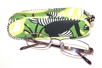 GAFAS VERA BRADLEY VB MIRANDA VVB PÚRPURA AUTÉNTICAS JÓVENES 48-16-130 CON ESTUCHE Foto 1 de 4