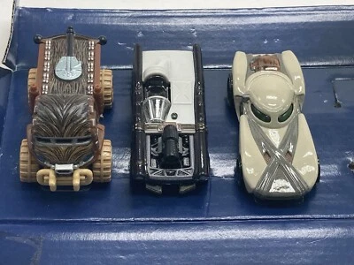 Coches de personajes Star Wars Hot Wheels Force Awakens REY HAN SOLO CHEWBACCA sueltos Foto 1 de 2