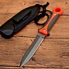 Spear Point Knife Fixed Blade Hunting Wild Tactical Combat Survival Niolox Blade