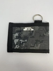 Stussy collaborate with DELTA folding wallet Black 00s Vintage - Picture 1 of 4