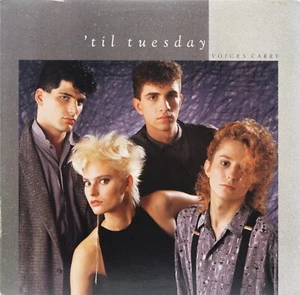 'TIL TUESDAY Voices Carry USED 1985 LP Synth-Pop Vinyl Record EPIC-39458 - Picture 1 of 2