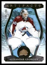 2023-24 Upper Deck Artifacts Material GOLD Alexandar Georgiev Patch /199