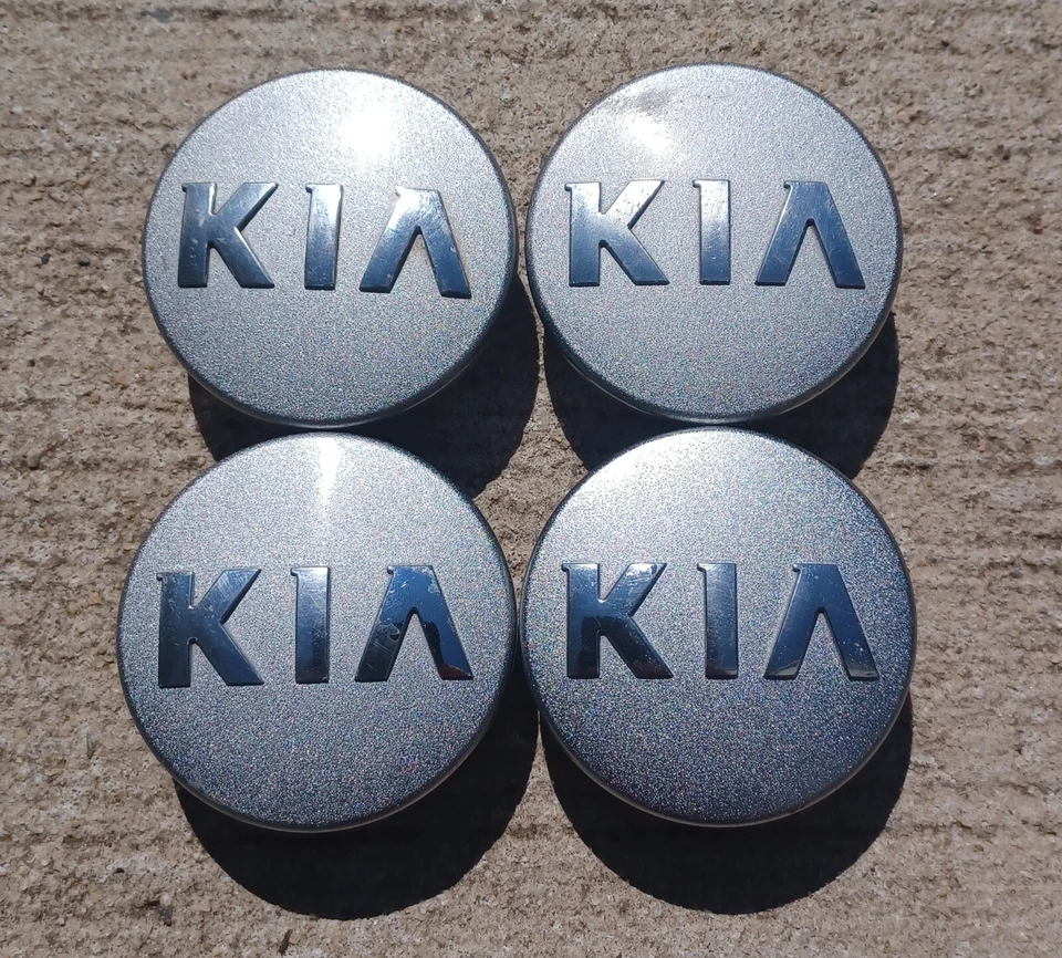 Kia Sportage Optima Soul Rio Forte center cap set of 4, 2011-2016 p/n 529601Y200 - Image 1 of 3