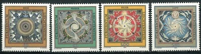 LIECHTENSTEIN 1994 Los cuatro elementos - MNH Foto 1 de 2