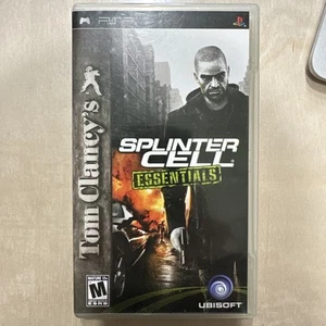 Splinter Cell Essentials PSP PlayStation Portable Edition Case And Manual Only - Picture 1 of 5