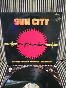 ArtistsUnitedAgainstApartheid-Sun City-Manhattan ST 53019-PROMO-Stereo-1985-NM - Picture 1 of 10