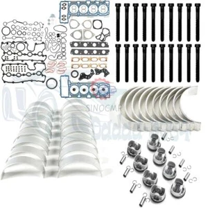Engine Rebuilding Gasket w/ Pistons Rings Bearing Kit For Audi S5 A6 A8 Q7 VW - Picture 1 of 12