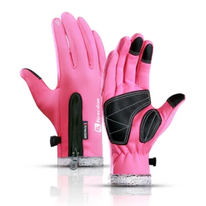 -30℉ Mens Gloves Winter Warm Waterproof Touch Screen Anti-Slip Fullfinger Gloves - Picture 1 of 16