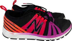 New Balance Scarpe da Corsa Sportive Donna Nero/Rosso 811 Stringate - 7,5 - Foto 1 di 8