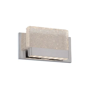 Modern Forms - WS-6509 - LED-Glass- Glacier Wall Sconce in Modern Style - Picture 1 of 6