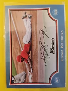 2009 Bowman Blue #151 Howie Kendrick 461/500 - Los Angeles Angels - Picture 1 of 2