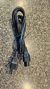 3-poliges 4 Fuß Netzkabel 125 V/250 V 2,5 Amp Chromebook - Bild 1 von 7