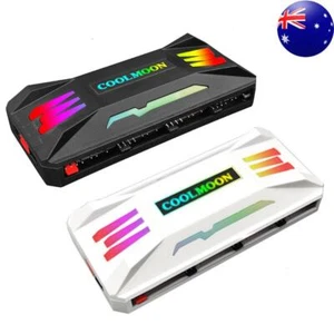 COOLMOON RGB Controller 4Pin PWM 5V 3Pin ARGB Cooling Fan Smart Remote Control - Afbeelding 1 van 18
