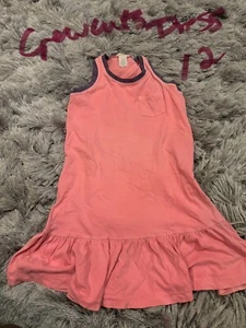 Girls Crewcuts dress size 12 sleeveless pink - Picture 1 of 2